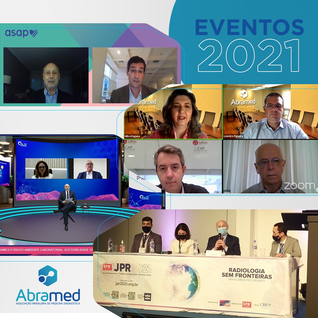 Em 2021, Abramed se destaca com a produção e participação de eventos virtuais e presenciais