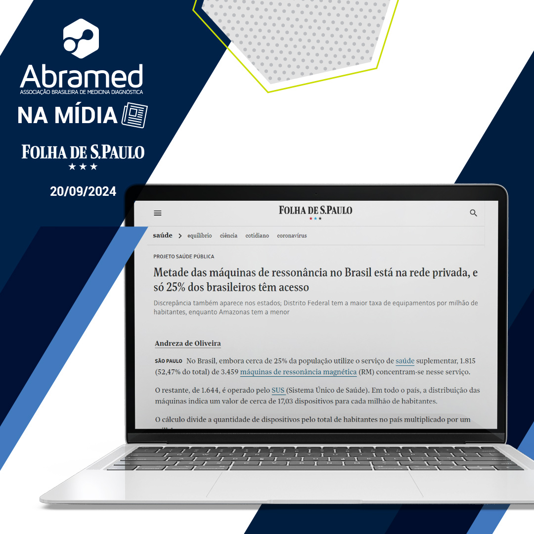 Folha entrevista Abramed sobre quantidade de máquinas de RM no Brasil