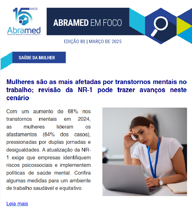 Abramed em Foco – Março de 2025