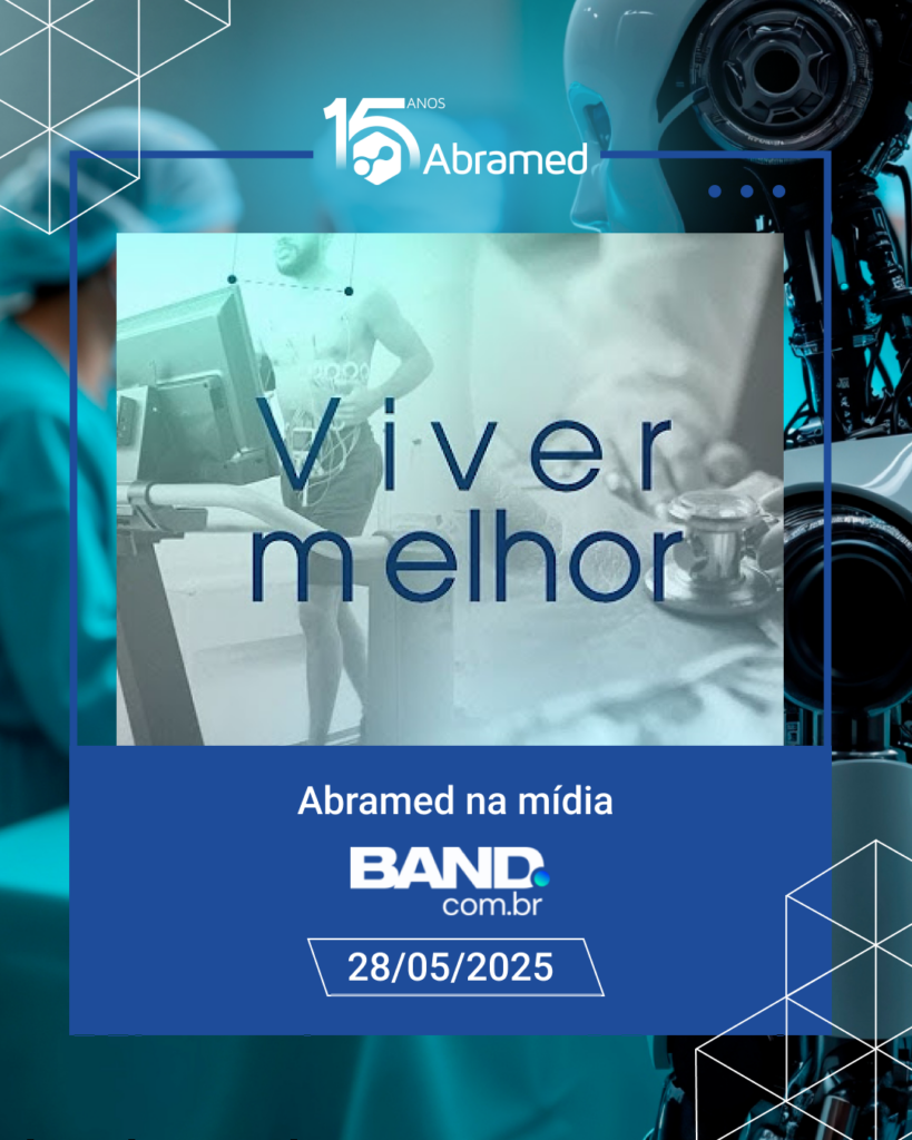 Inovação e Inteligência Artificial na Saúde são tema de entrevista da Abramed na Band