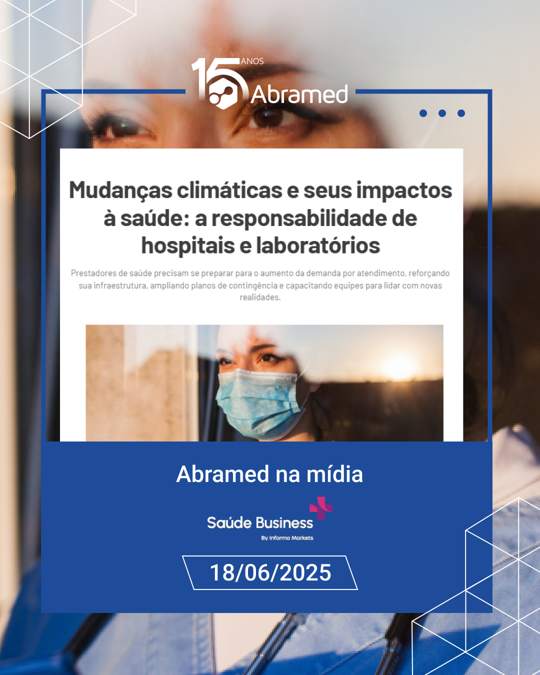 Abramed reforça papel estratégico dos laboratórios frente às emergências climáticas em entrevista ao Saúde Business