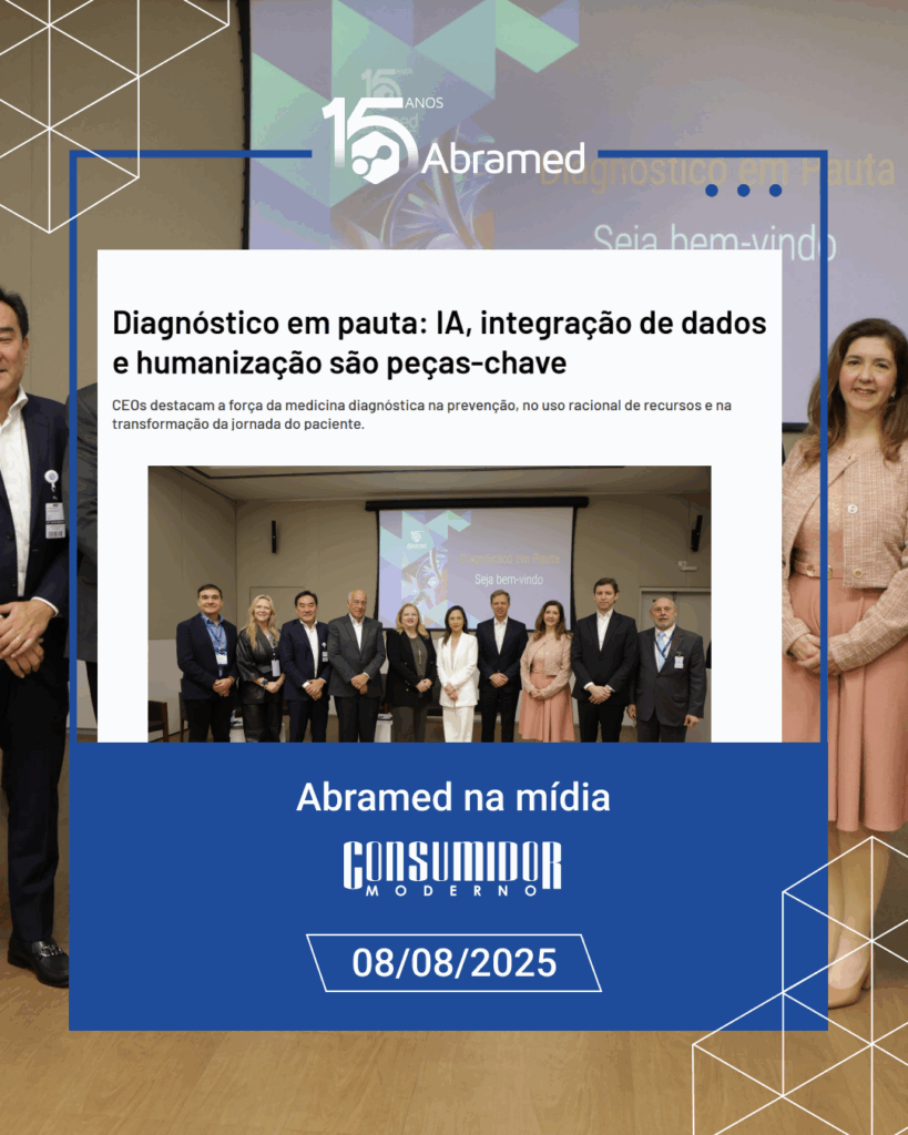 Consumidor Moderno destaca a atuação da Abramed em matéria sobre o futuro da Medicina Diagnóstica